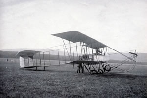 First plane to land at Castle Kennedy Airport